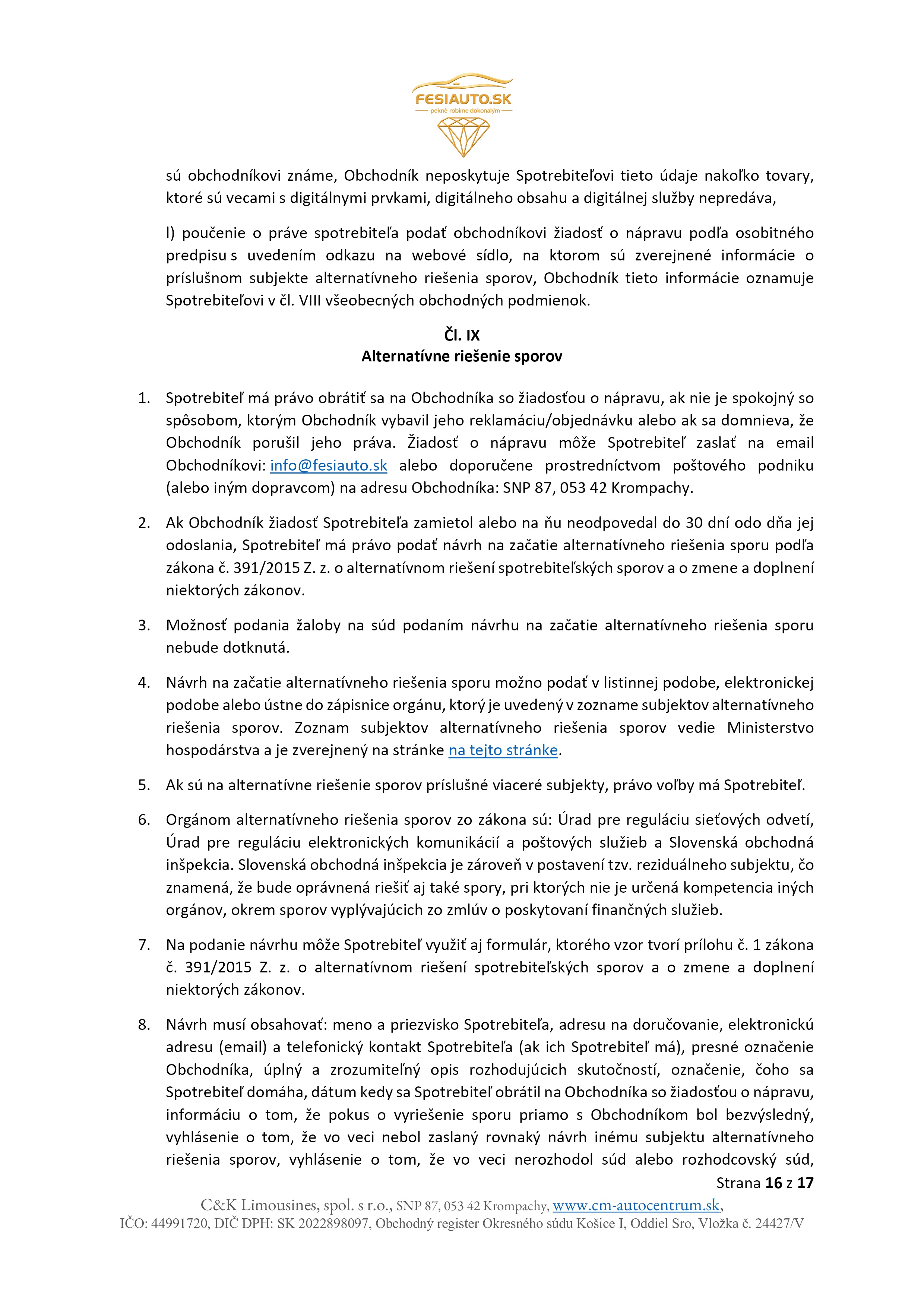 2026.06.19 - Obchodné podmienky pre spotrebiteľov www.fesiauto (16)